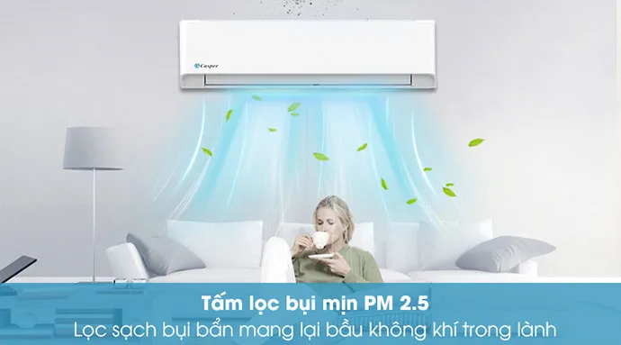 ĐIỀU HÒA CASPER 24000BTU 1 CHIỀU CƠ LC-24FS32