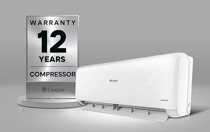 ĐIỀU HÒA CASPER 1 CHIỀU INVERTER 18000BTU TC-18IS36